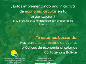 ¿Estás implementado una iniciativa de economía circular en tu organización? ¡Te estamos buscando!